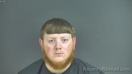 Mugshot of Christoher Allen Campbell booked in Halifax County, Virginia on August 6, 2026