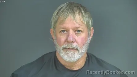 Mugshot of Darwin Lynn Hall booked in Halifax County, Virginia on October 14, 2026