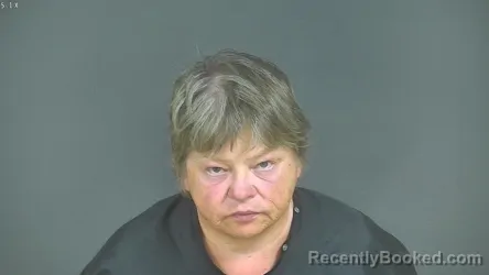 Mugshot of Dana Annette Powell booked in Halifax County, Virginia on September 8, 2026