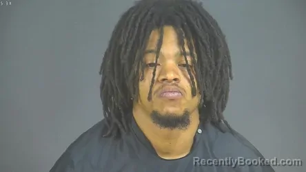 Mugshot of DEANDRE JEMAL ROBERTSON booked in Halifax County, Virginia on August 1, 2026
