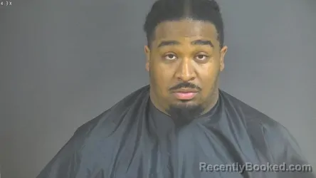 Mugshot of DERANTE SALLEY booked in Halifax County, Virginia on March 19, 2026