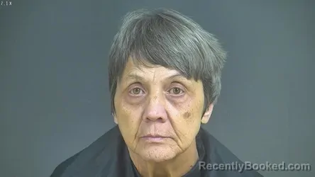 Mugshot of DIANA GLASCOCK SATTERFIELD booked in Halifax County, Virginia on March 19, 2026