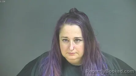 Mugshot of JACQUELINE ANN EUBANK booked in Halifax County, Virginia on August 5, 2026