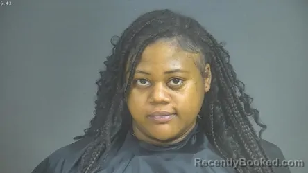 Mugshot of JUSTYCE BRIONNA MILLS booked in Halifax County, Virginia on June 3, 2026