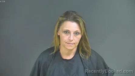 Mugshot of Krystle Link Shelton booked in Halifax County, Virginia on August 17, 2026