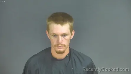 Mugshot of Landon Allen Francis booked in Halifax County, Virginia on August 23, 2026