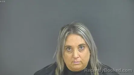 Mugshot of Leslie Wilbourne Mullins booked in Halifax County, Virginia on October 22, 2026