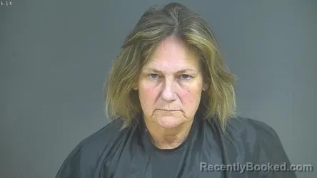 Mugshot of LESLIE CAROL MARTIN booked in Halifax County, Virginia on March 18, 2026