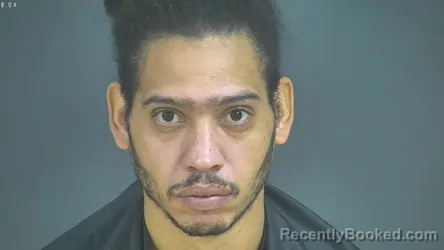 Mugshot of Melvin Almanzar booked in Halifax County, Virginia on October 20, 2026