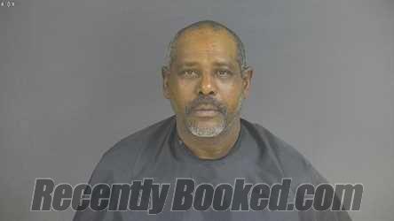 Booking photo from Halifax County, Virginia