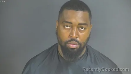 Mugshot of Malik Ratwon Cobbs booked in Halifax County, Virginia on September 3, 2026