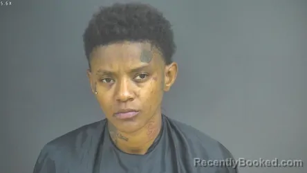 Mugshot of Marketta Briaun Young booked in Halifax County, Virginia on October 1, 2026