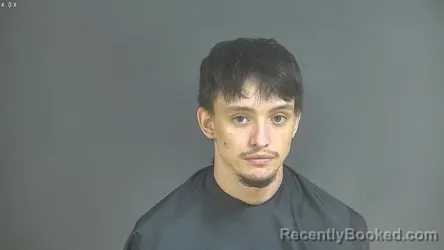 Mugshot of Noah Michael Allman Armstrong booked in Halifax County, Virginia on July 26, 2026