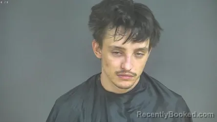 Mugshot of Noah Michael Allman Armstrong booked in Halifax County, Virginia on August 18, 2026