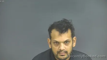 Mugshot of RITESHKUMAR SURESH PATEL booked in Halifax County, Virginia on May 23, 2026