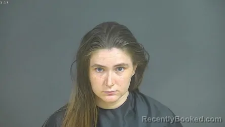 Mugshot of Samantha Grube booked in Halifax County, Virginia on August 6, 2026