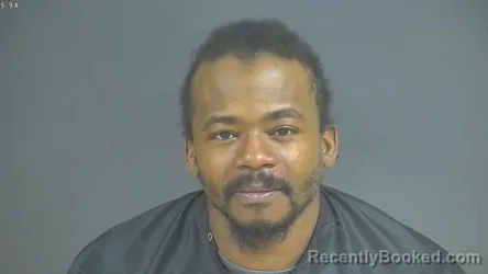 Mugshot of Terell Antonio Carr booked in Halifax County, Virginia on October 19, 2026