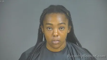 Mugshot of Takeisha Danielle Saunders booked in Halifax County, Virginia on September 3, 2026