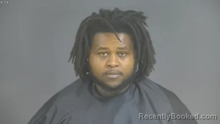 Mugshot of Zion'dre Tyreek Faulkner booked in Halifax County, Virginia on October 23, 2026
