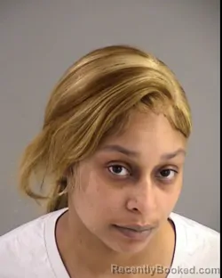 Mugshot of QUINTICIA LACHELLE DERRICOTT booked in Henrico County, Virginia on March 21, 2026