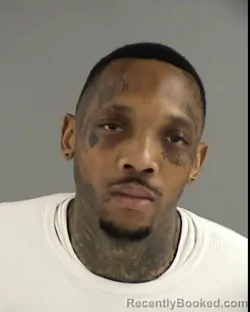 Mugshot of SHERKIE JAMIL THOMPSON booked in Henrico County, Virginia on March 9, 2026