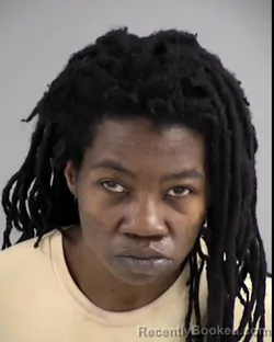 Mugshot of SAMARA LATOY GREEN booked in Henrico County, Virginia on March 7, 2026