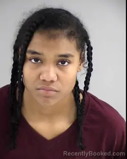 Mugshot of GYNIA LARAE BROWN booked in Henrico County, Virginia on March 13, 2026