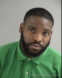 Mugshot of TYRELL LYNDELL EVANS booked in Henrico County, Virginia on March 13, 2026