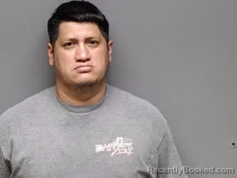 Mugshot of Saul Romero Fuentes booked in Henrico County, Virginia on July 26, 2026