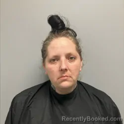 Mugshot of Kasie Taylor Cannaday booked in Henry County, Virginia on October 13, 2026