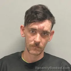 Mugshot of Travis William Franklin booked in Henry County, Virginia on October 15, 2026