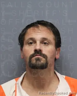Mugshot of TIMOTHY DANIEL JOHNSON booked in Falls County, Texas on June 8, 2026