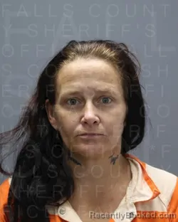 Mugshot of SELINA JO HASH booked in Falls County, Texas on April 24, 2026