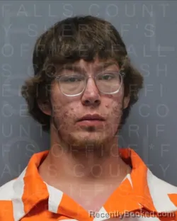 Mugshot of JETT JAMES LEE NEWTON booked in Falls County, Texas on March 25, 2026