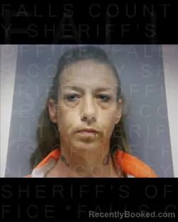 Mugshot of SHERI KATE WILLIS booked in Falls County, Texas on July 28, 2026