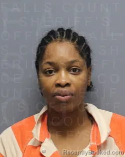 Mugshot of DEAUSHA LEA RICE booked in Falls County, Texas on June 10, 2026