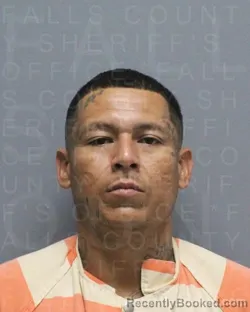 Mugshot of JOSE LUIS BENITEZ GOROSTIETA booked in Falls County, Texas on July 14, 2026