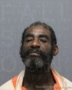 Mugshot of ROBERT WRIGHT booked in Falls County, Texas on August 1, 2026