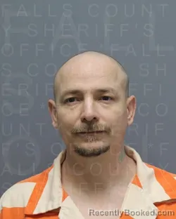 Mugshot of Anthony Curry booked in Falls County, Texas on August 26, 2026