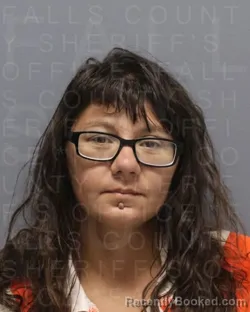 Mugshot of Chloe Loaiza booked in Falls County, Texas on September 25, 2026