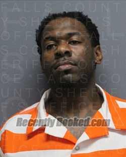 Booking photo from Falls County, Texas