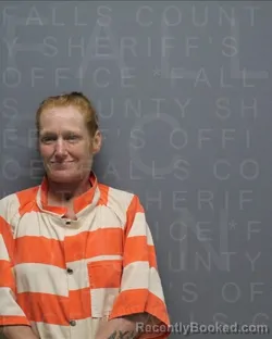 Booking photo from Falls County, Texas