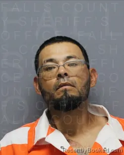 Mugshot of SIRILO ESTRADA booked in Falls County, Texas on April 15, 2026