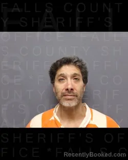 Mugshot of CHE ESTRADA booked in Falls County, Texas on March 24, 2026