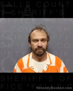 Mugshot of JOSHUA SIKES booked in Falls County, Texas on March 24, 2026