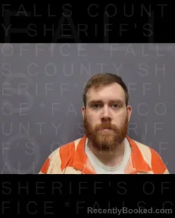 Mugshot of SAMUEL JAMES THOMPSON booked in Falls County, Texas on March 24, 2026