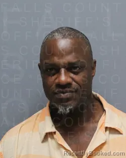 Mugshot of ELVIN WINSTON RICKS booked in Falls County, Texas on March 30, 2026