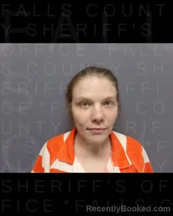 Mugshot of JAZMYN SMALLWOOD booked in Falls County, Texas on April 8, 2026