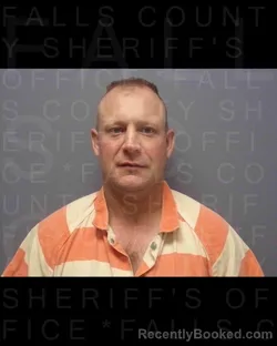 Mugshot of JOSHUA CURRIE booked in Falls County, Texas on April 23, 2026