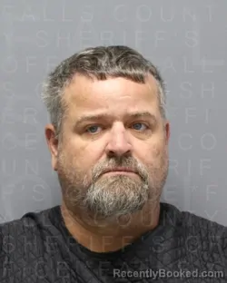 Mugshot of Joseph Bradley Starling booked in Falls County, Texas on October 19, 2026